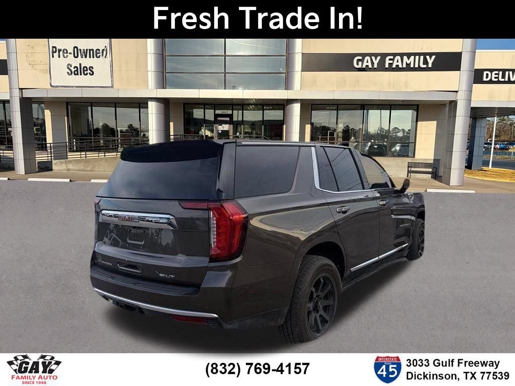Used 2021 GMC Yukon SLT w/ SLT Premium Package RWD image 10