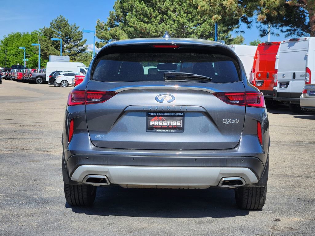 Used 2022 INFINITI QX50 Luxe AWD/4WD image 12
