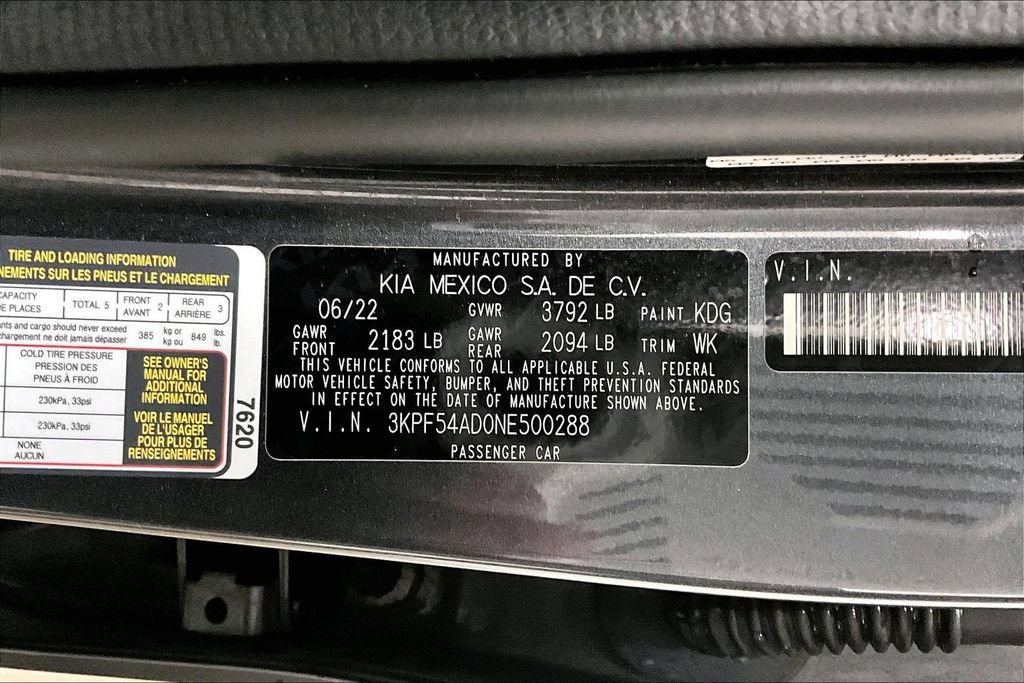 Used 2022 Kia Forte GT-Line w/ GT-Line Technology Package FWD image 19
