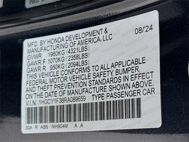 Used 2024 Honda Accord EX image 31