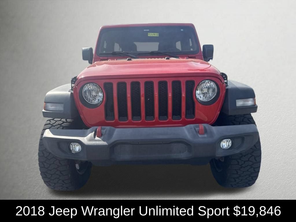 Used 2018 Jeep Wrangler Unlimited Sport AWD/4WD image 8