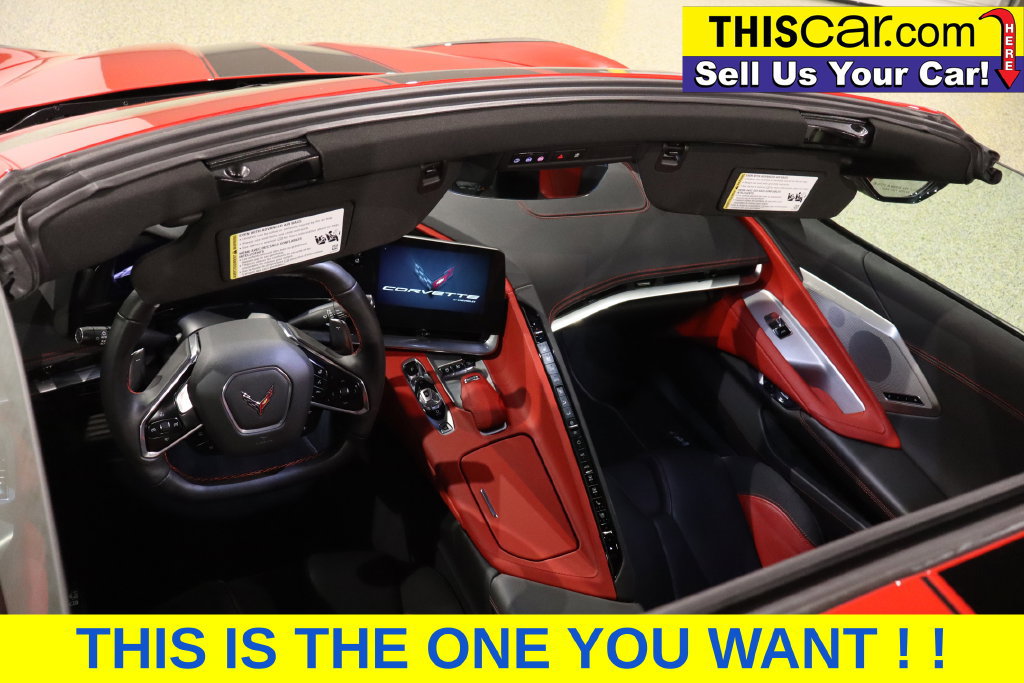 Used 2022 Chevrolet Corvette Stingray Preferred Cpe w/ Z51 Performance Package RWD image 16