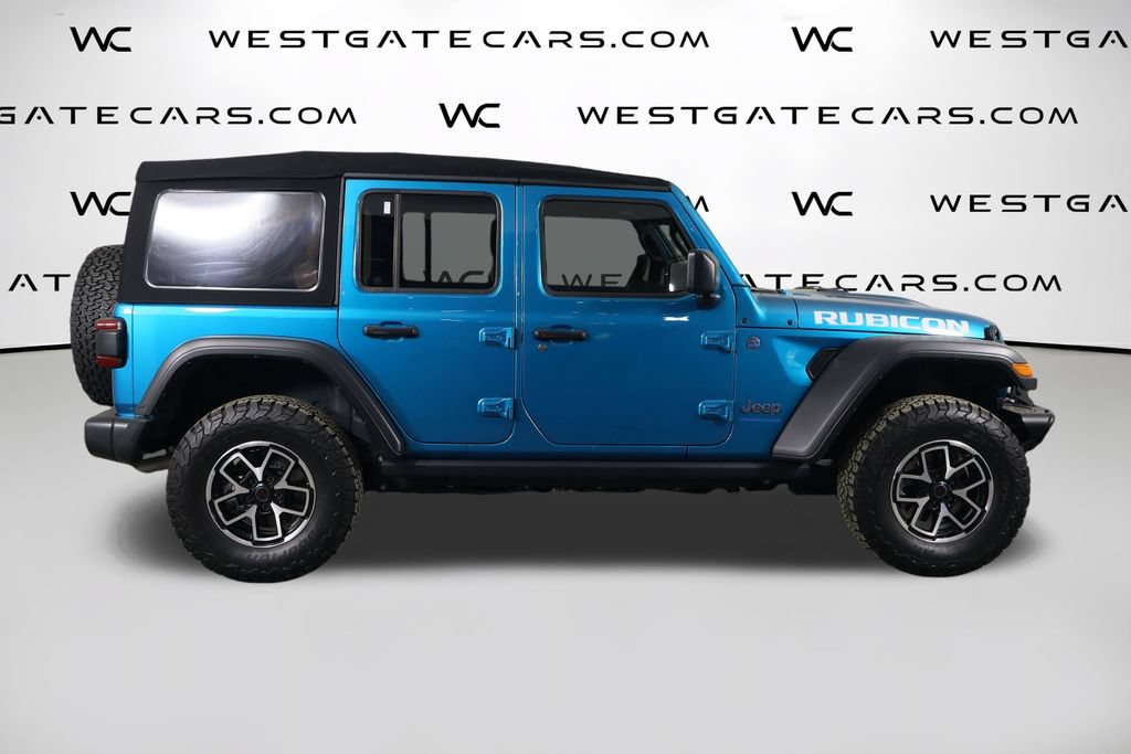 Used 2024 Jeep Wrangler Unlimited Rubicon 4xe w/ Safety Group AWD/4WD image 49
