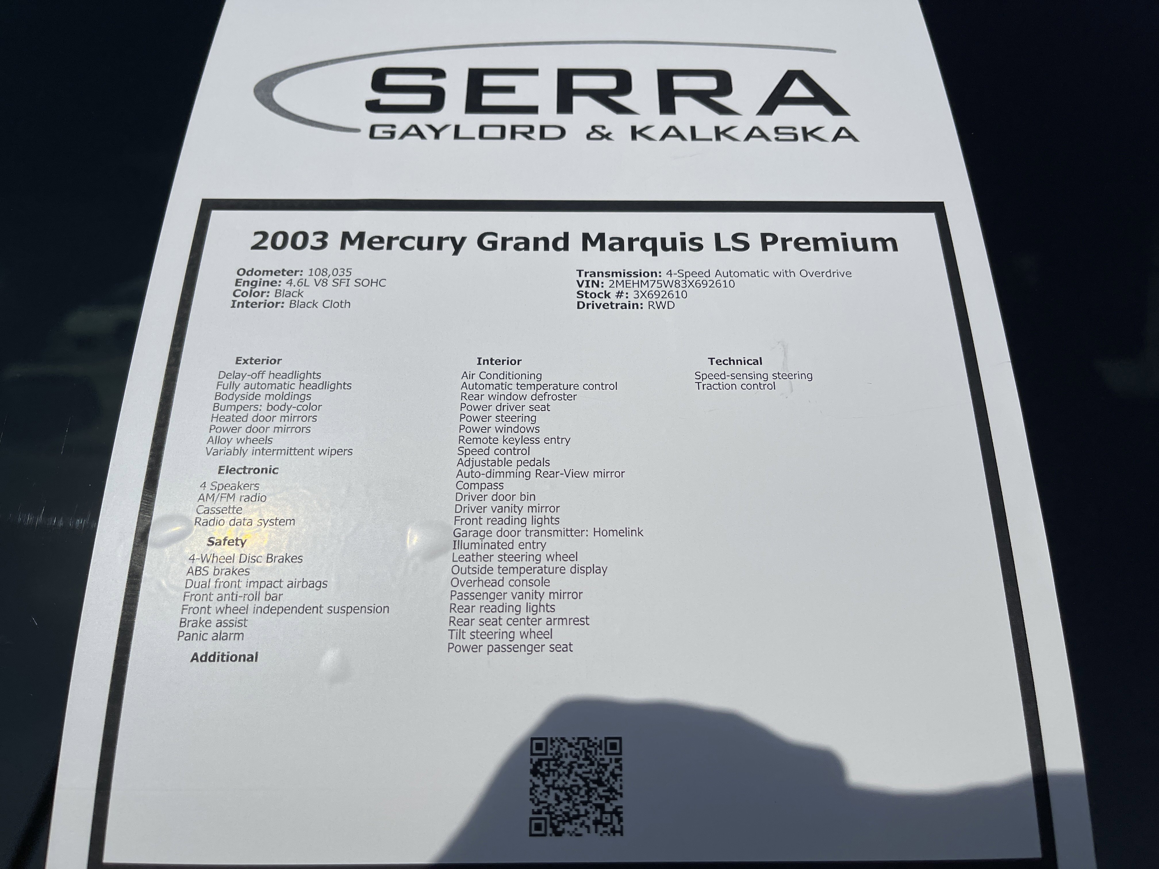 Used 2003 Mercury Grand Marquis LS RWD image 26