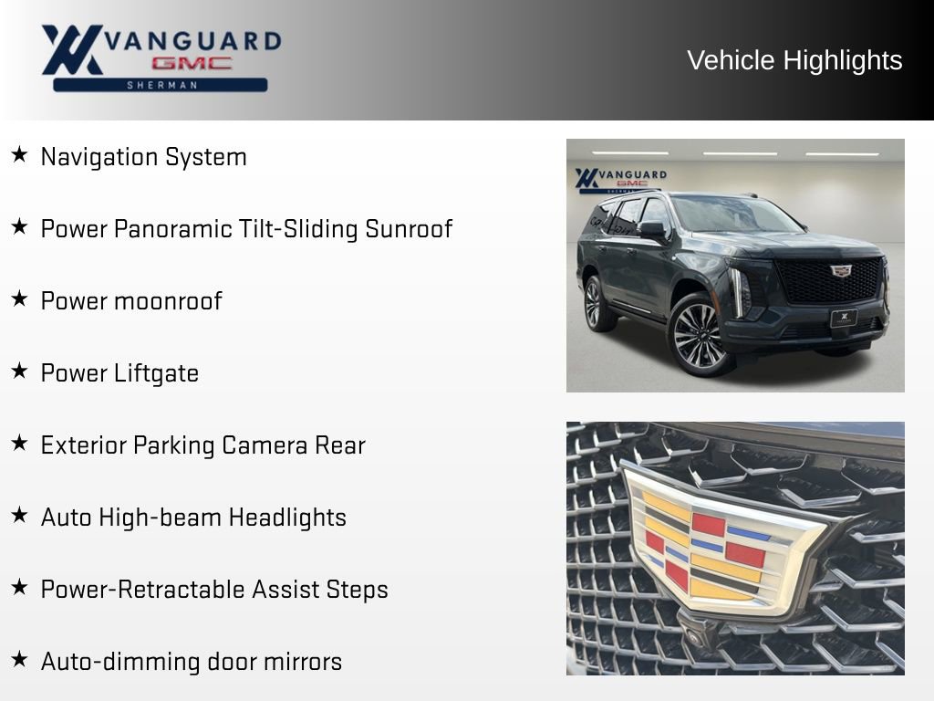 Used 2025 Cadillac Escalade Sport w/ Touring Package image 5