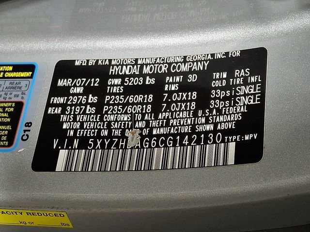 Used 2012 Hyundai Santa Fe SE AWD/4WD image 26