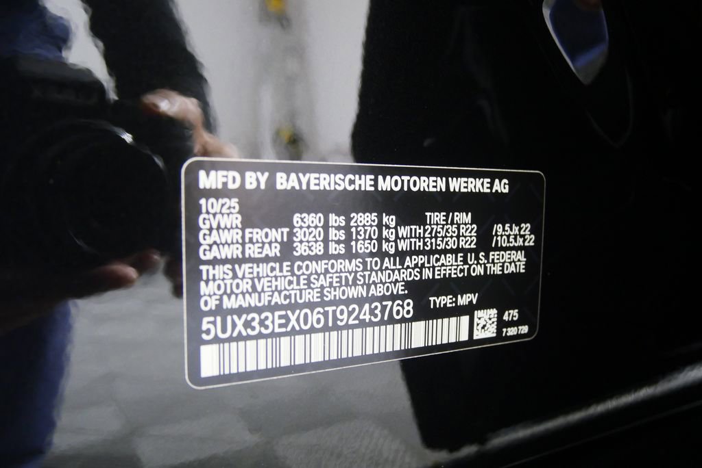 New 2026 BMW X6 xDrive40i w/ Climate Comfort Package image 25