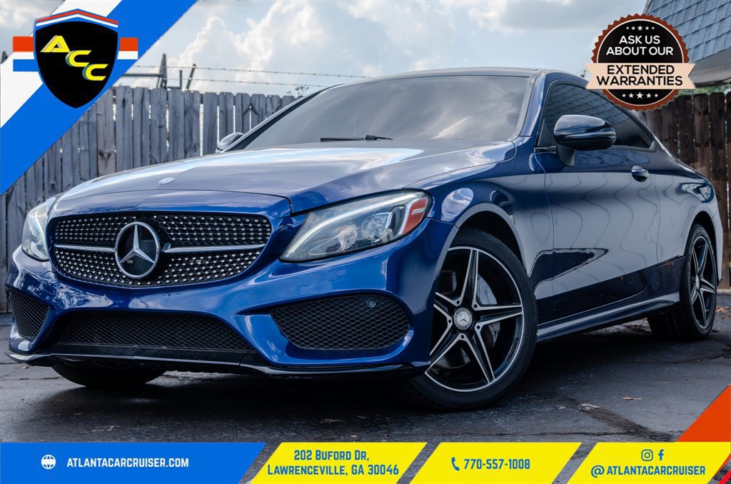 Used 2017 Mercedes-Benz C 300 4MATIC Coupe w/ Premium 2 Package image 1