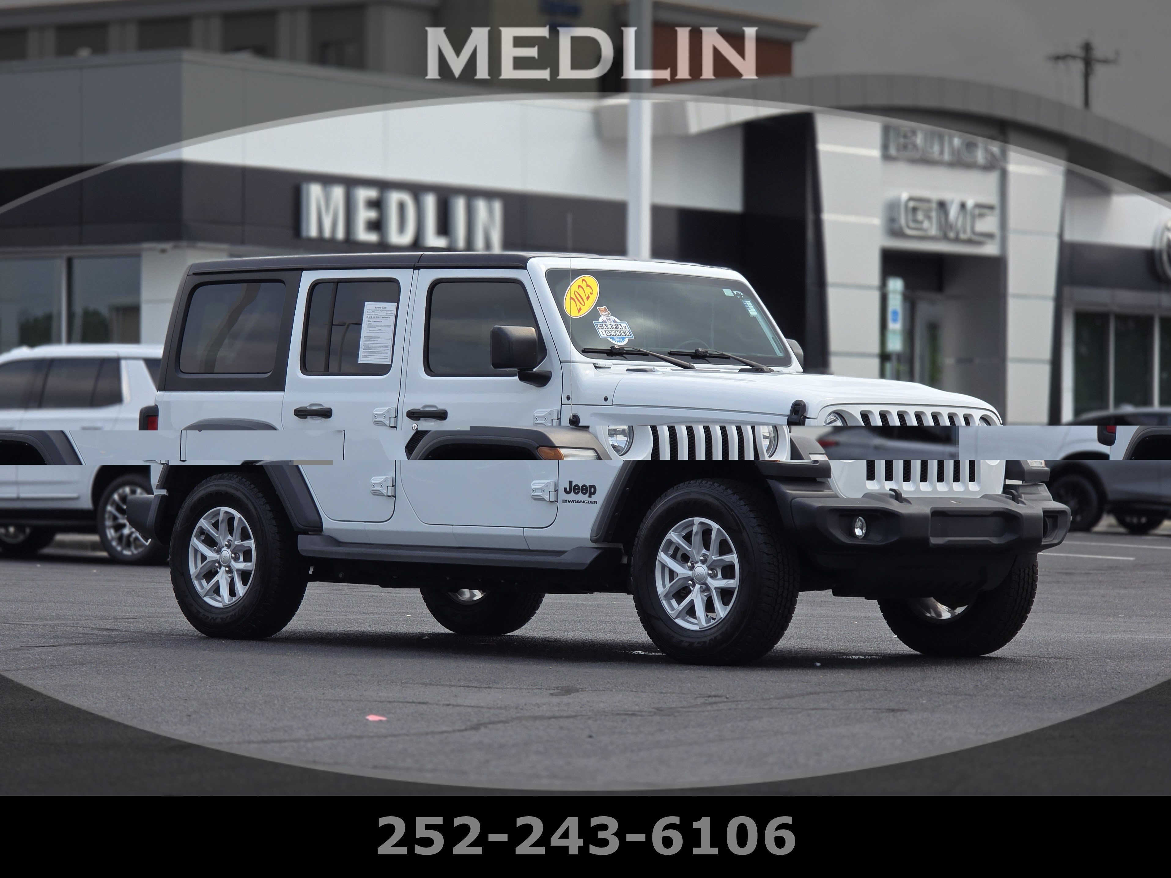 Used 2023 Jeep Wrangler Unlimited Sport AWD/4WD image 1