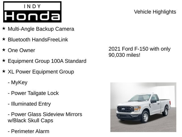 Used 2021 Ford F150 XL w/ XL Power Equipment Group RWD image 7