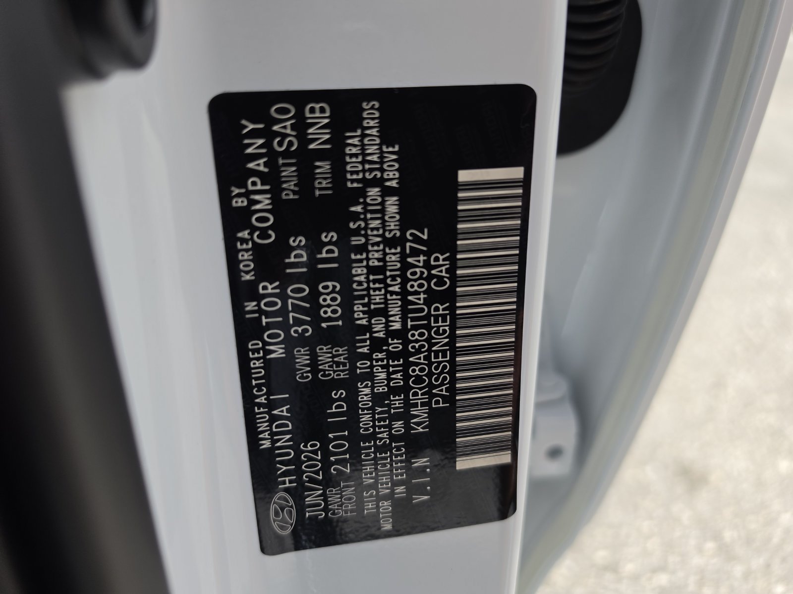 New 2026 Hyundai Venue SEL FWD image 37