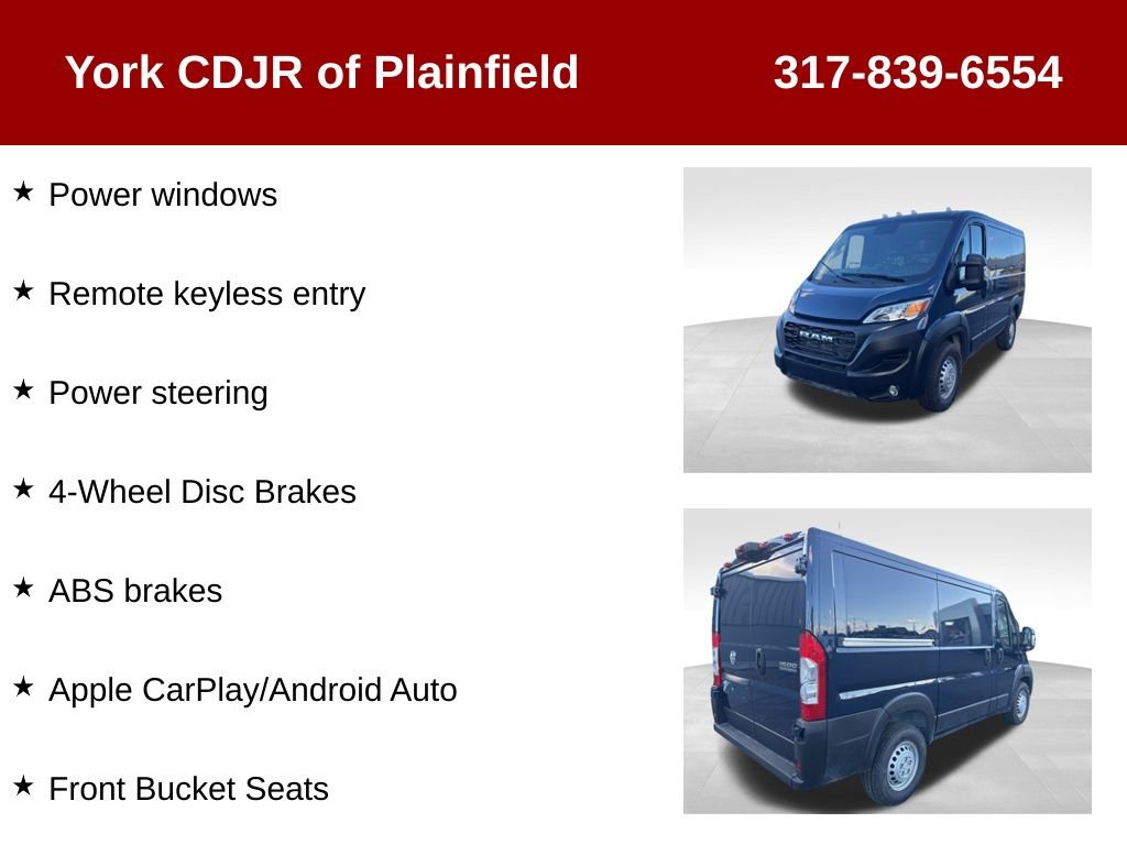 Used 2025 RAM ProMaster 1500 w/ Convenience Group image 6