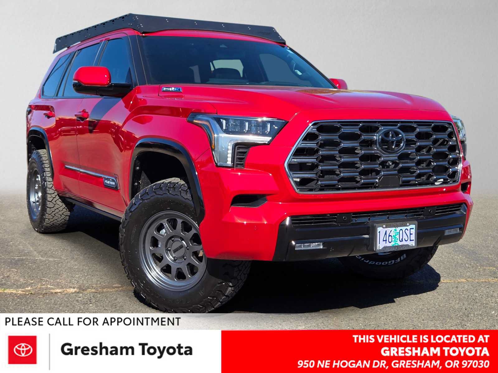 Certified 2025 Toyota Sequoia Platinum AWD/4WD image 1