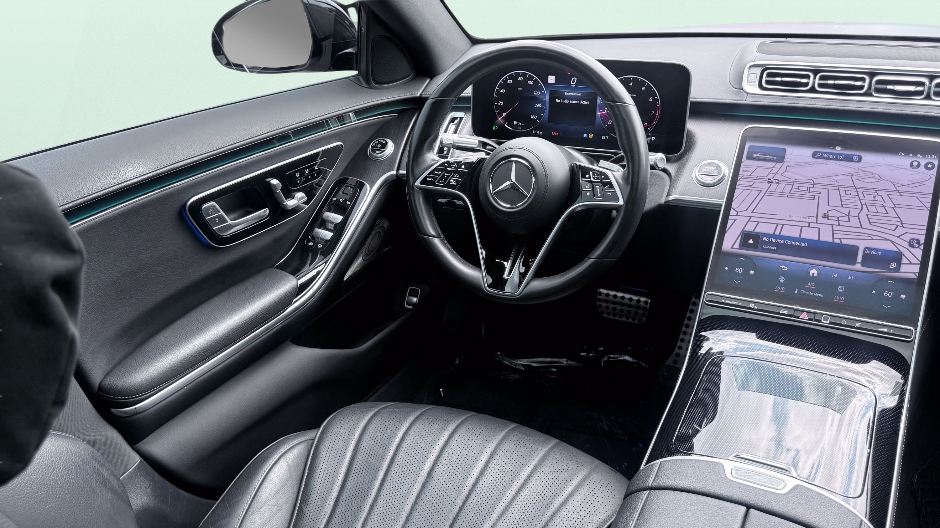 Used 2023 Mercedes-Benz S 500 4MATIC w/ AMG Line image 56