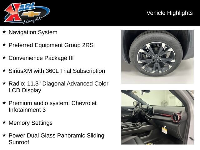 New 2026 Chevrolet Equinox RS w/ Convenience Package III AWD/4WD image 3
