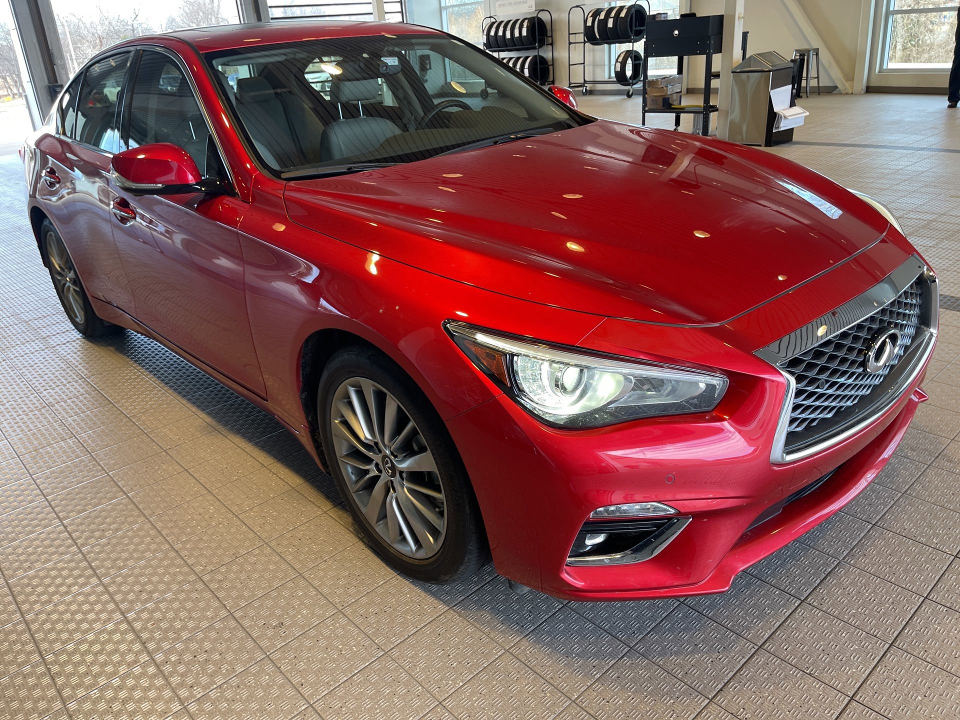 Certified 2023 INFINITI Q50 Luxe w/ Cargo Package image 4