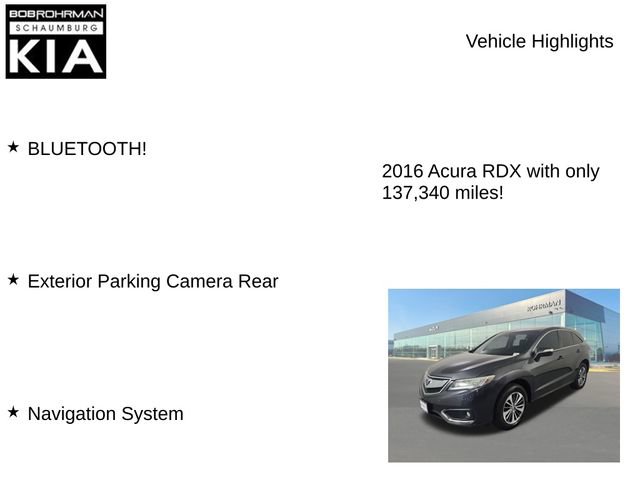 Used 2016 Acura RDX AWD w/ Advance Package image 7