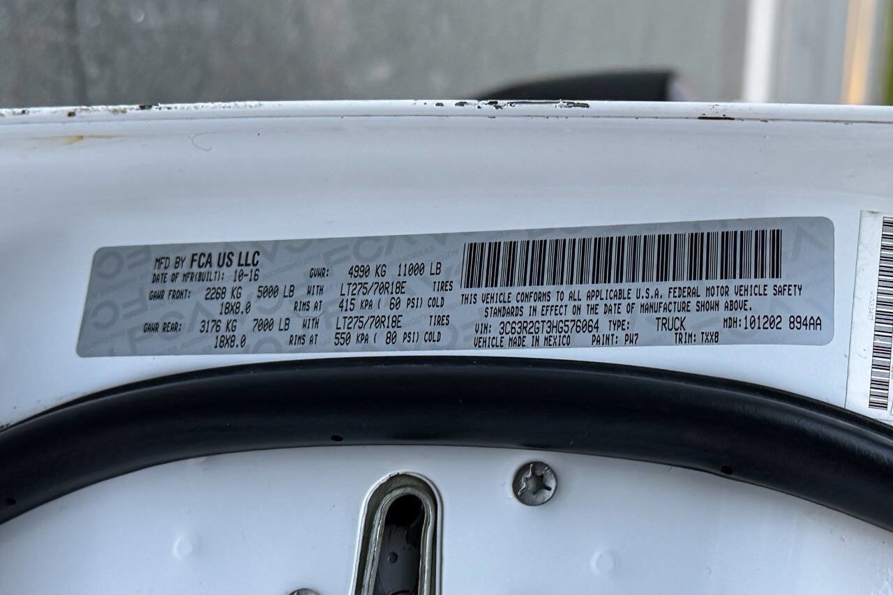 Used 2017 RAM 3500 Tradesman image 15