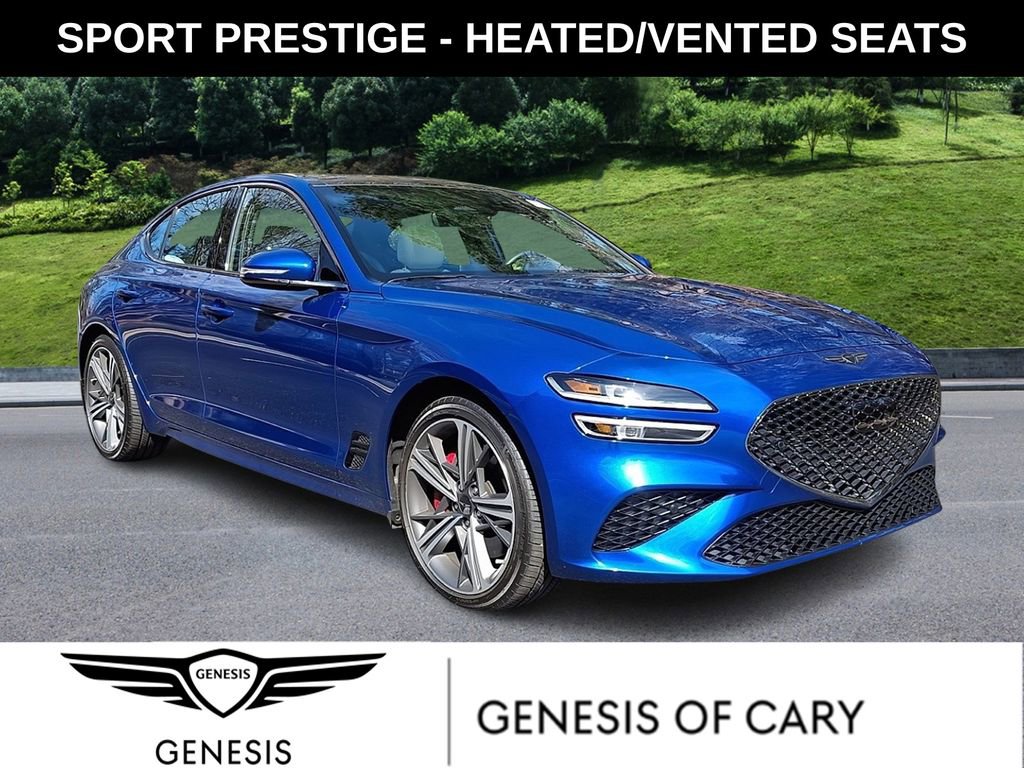 Certified 2025 Genesis G70 2.5T w/ Sport Prestige Package