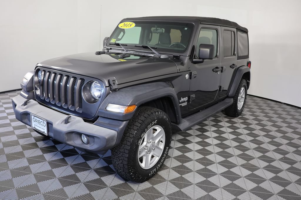 Used 2018 Jeep Wrangler Unlimited Sport S AWD/4WD image 4
