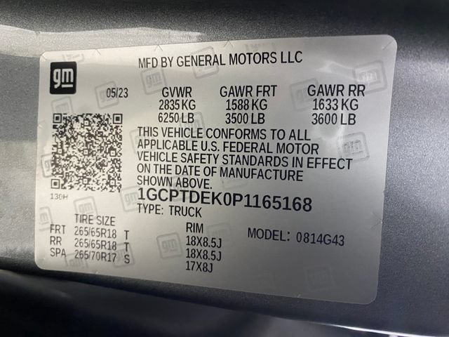 Certified 2023 Chevrolet Colorado Z71 w/ Z71 Convenience Package 2 AWD/4WD image 30