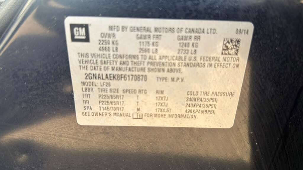 Used 2015 Chevrolet Equinox LS w/ LPO, Protection Package FWD image 30
