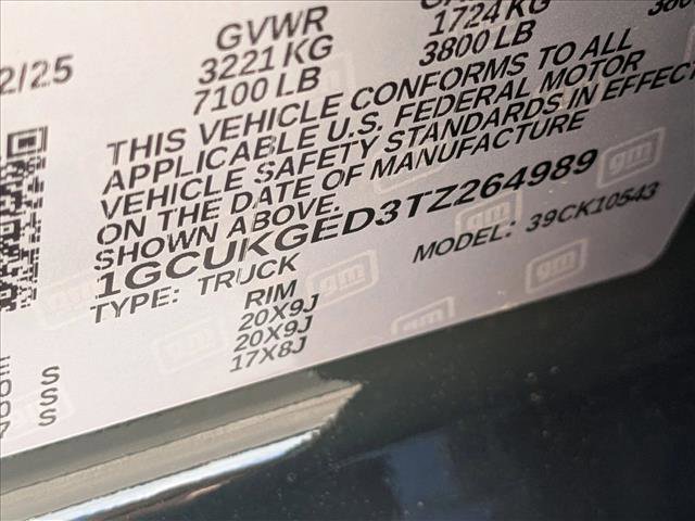 New 2026 Chevrolet Silverado 1500 LTZ w/ LTZ Premium Package image 17