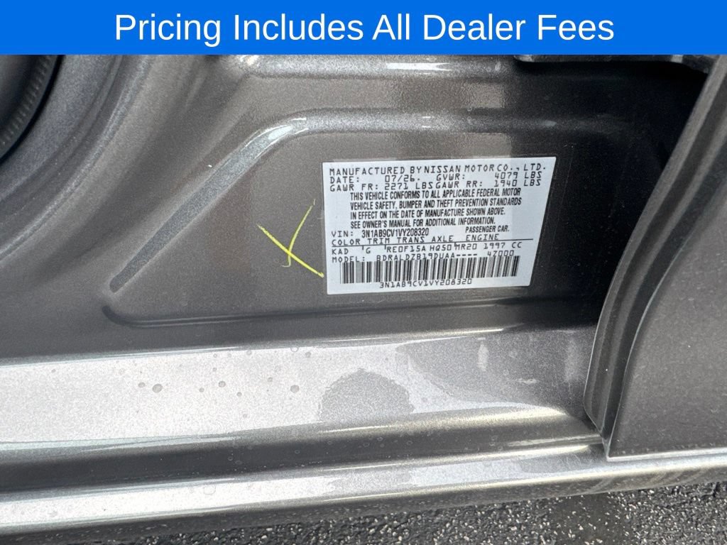 New 2027 Nissan Sentra SV w/ Floor Mat Package FWD image 19