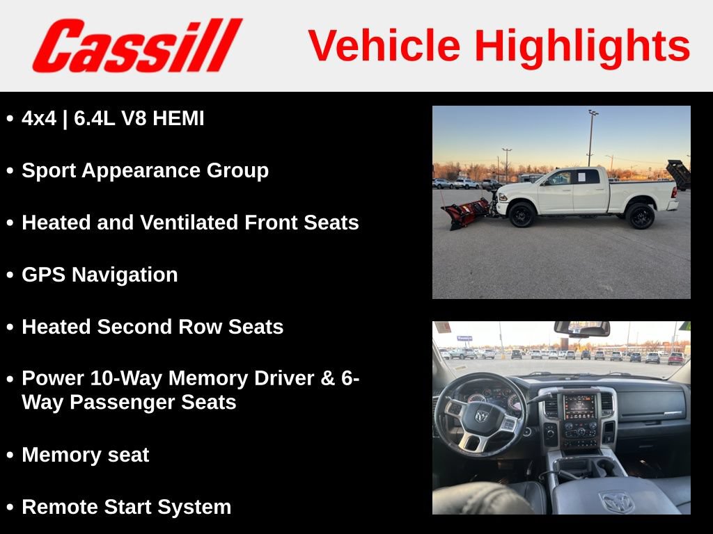 Used 2017 RAM 2500 Laramie w/ Sport Appearance Group AWD/4WD image 7