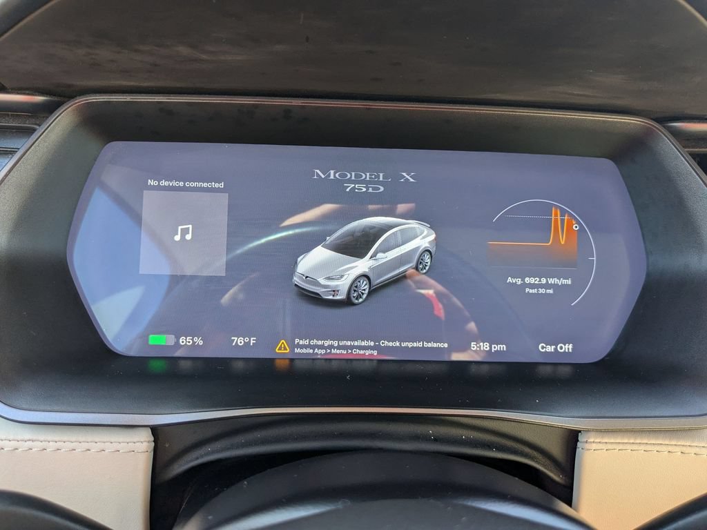 Used 2018 Tesla Model X 75D AWD/4WD image 14