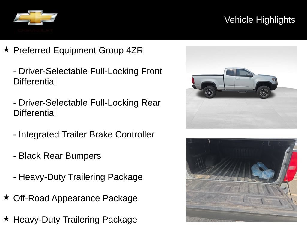Used 2018 Chevrolet Colorado ZR2 AWD/4WD image 18
