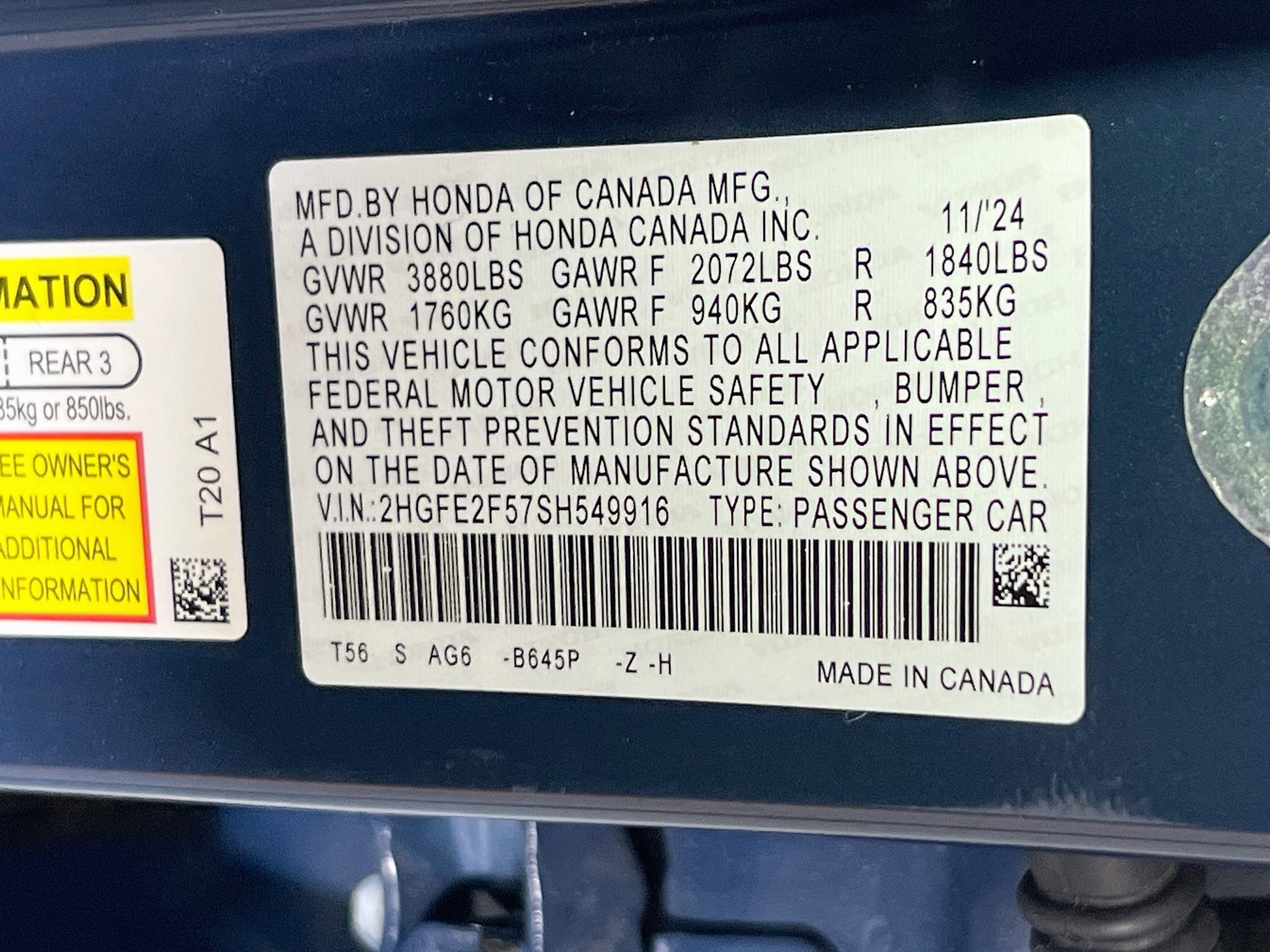 Used 2025 Honda Civic Sport image 29