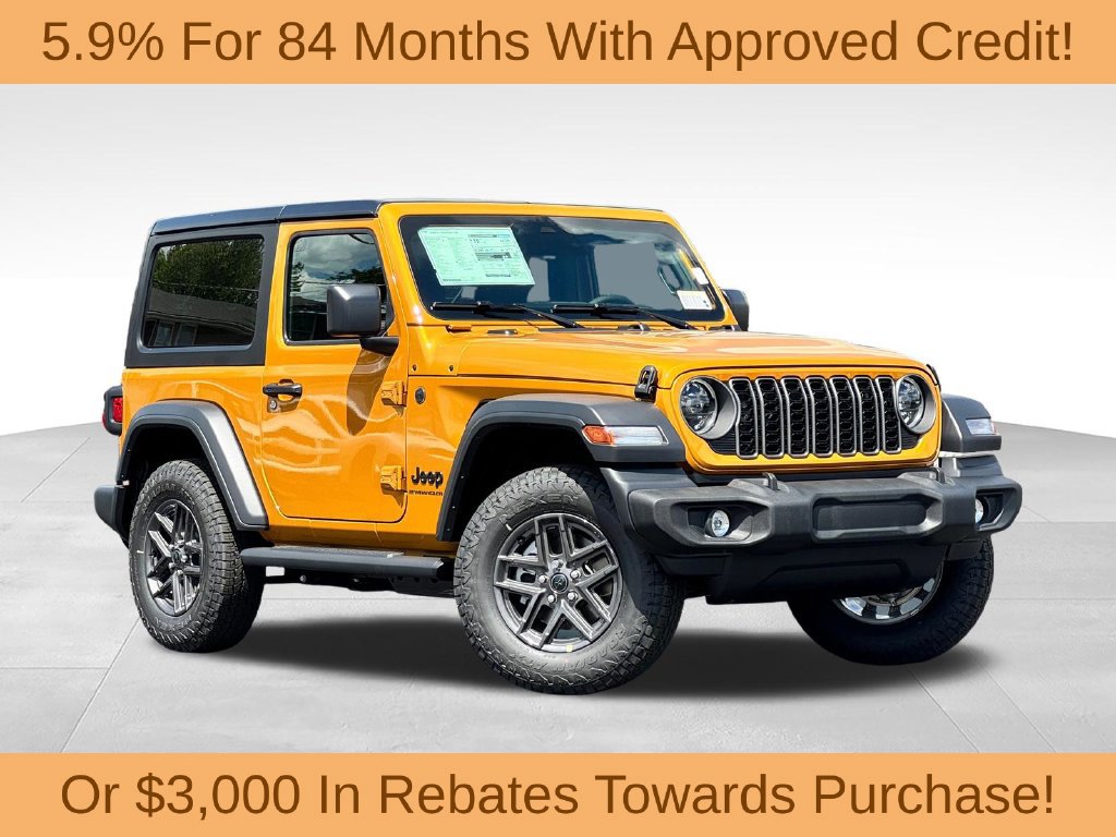 New 2026 Jeep Wrangler Sport AWD/4WD 360° Tour