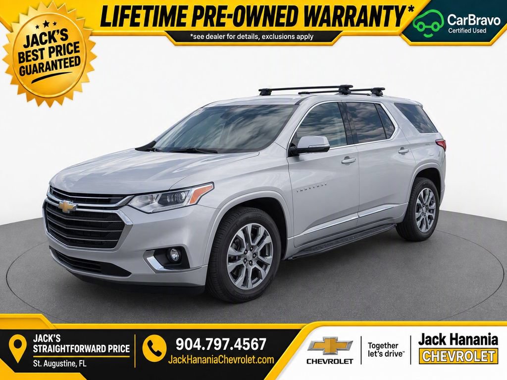 Certified 2020 Chevrolet Traverse Premier w/ LPO, Floor Liner Package FWD image 2