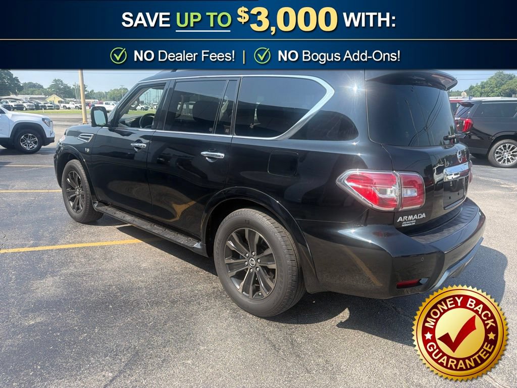 Used 2020 Nissan Armada Platinum w/ Captain's Chairs Package AWD/4WD image 8
