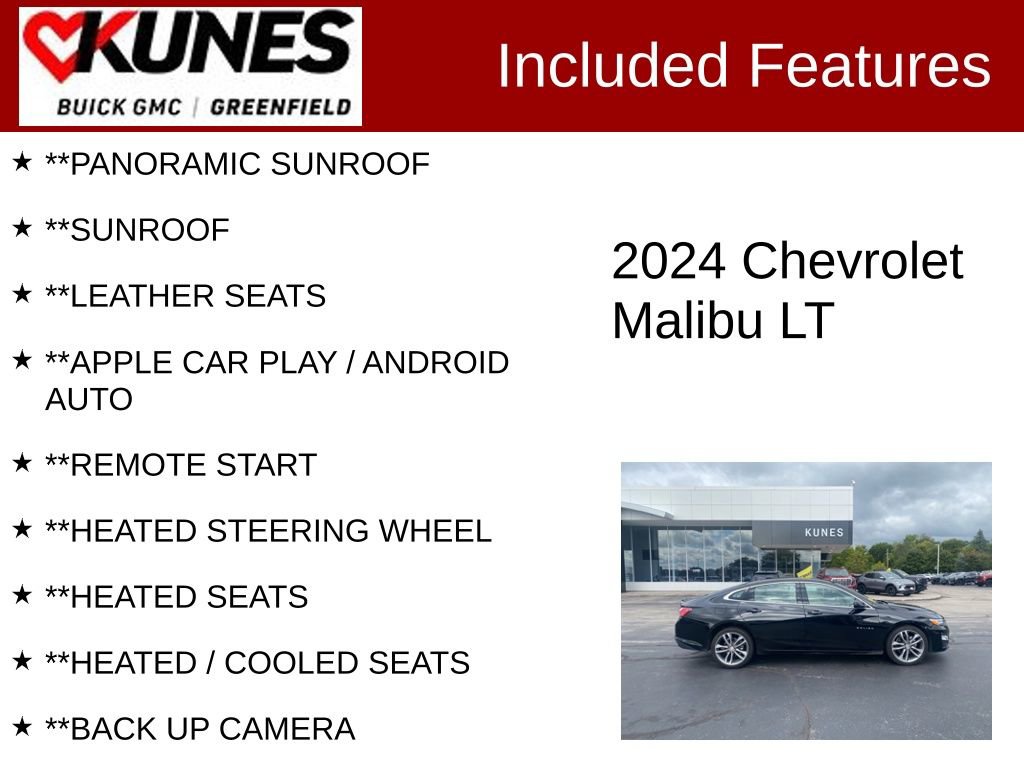 Used 2024 Chevrolet Malibu LT image 2