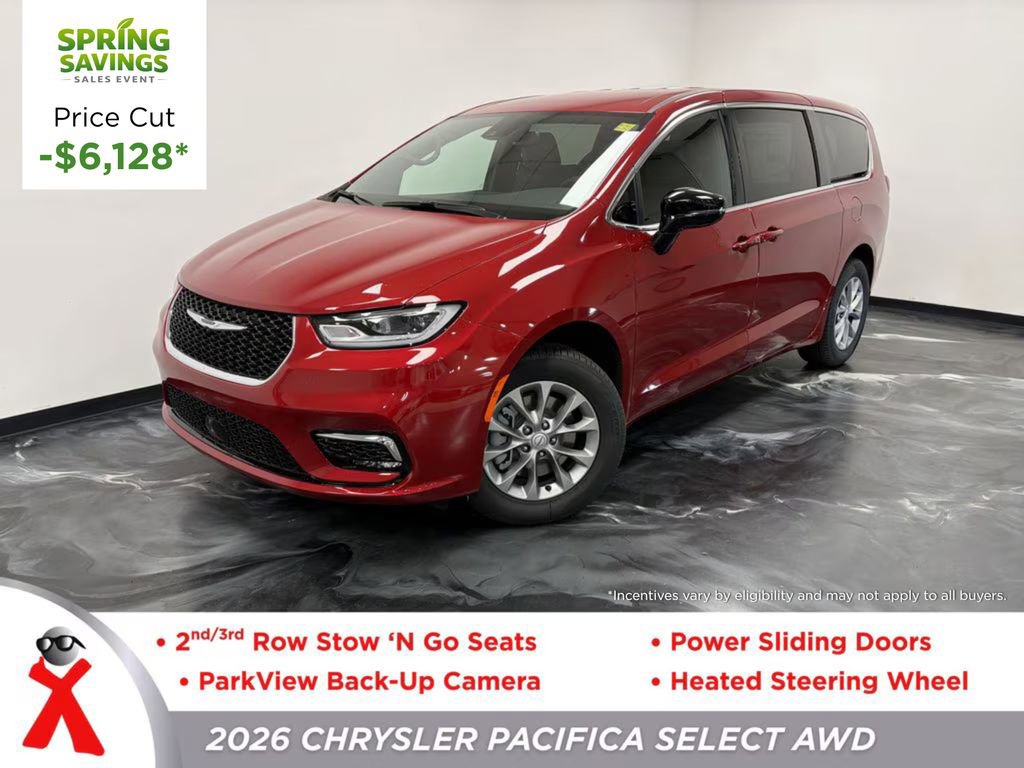 New 2026 Chrysler Pacifica Select AWD/4WD image 1