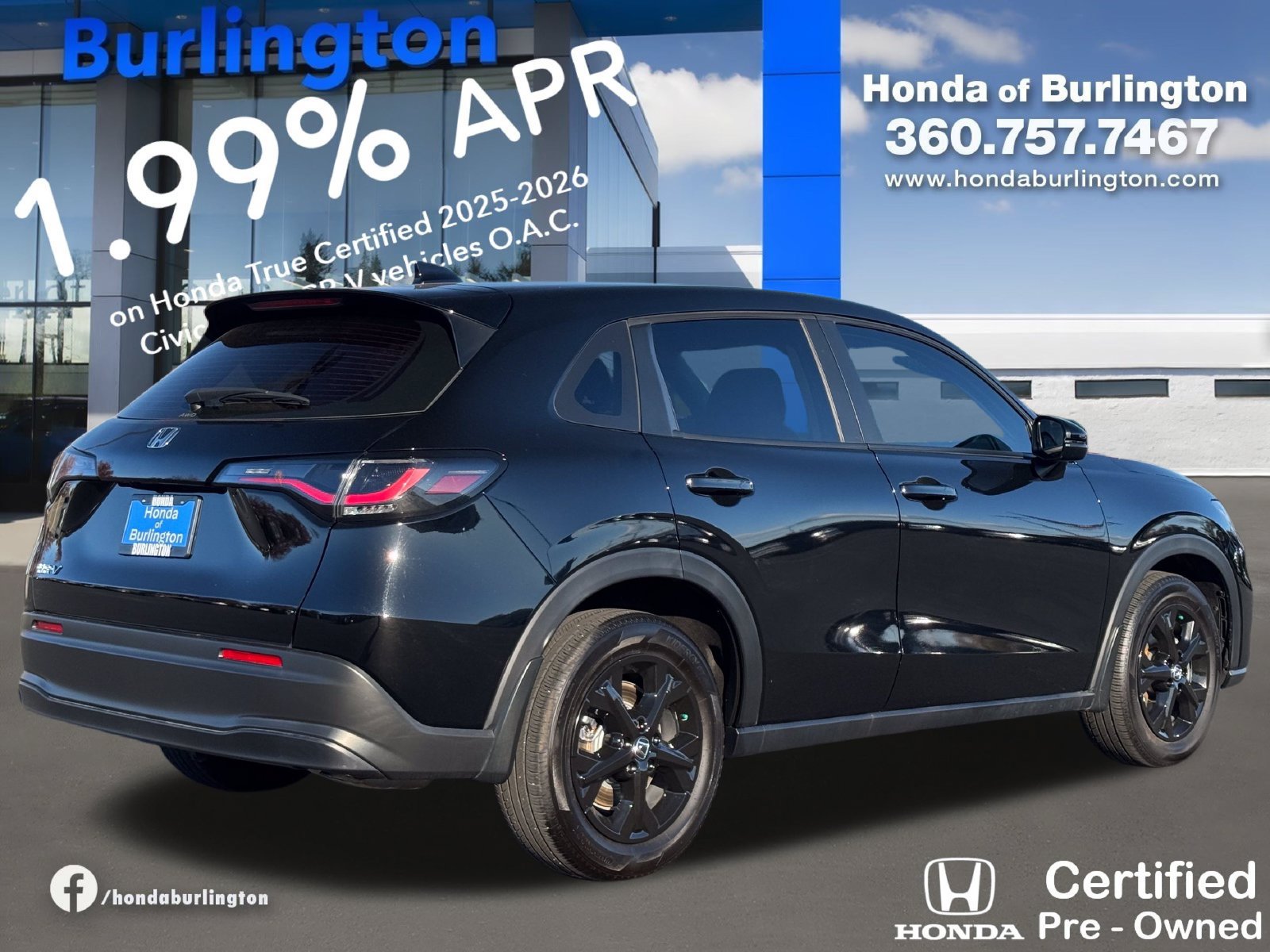 Certified 2025 Honda HR-V LX image 7