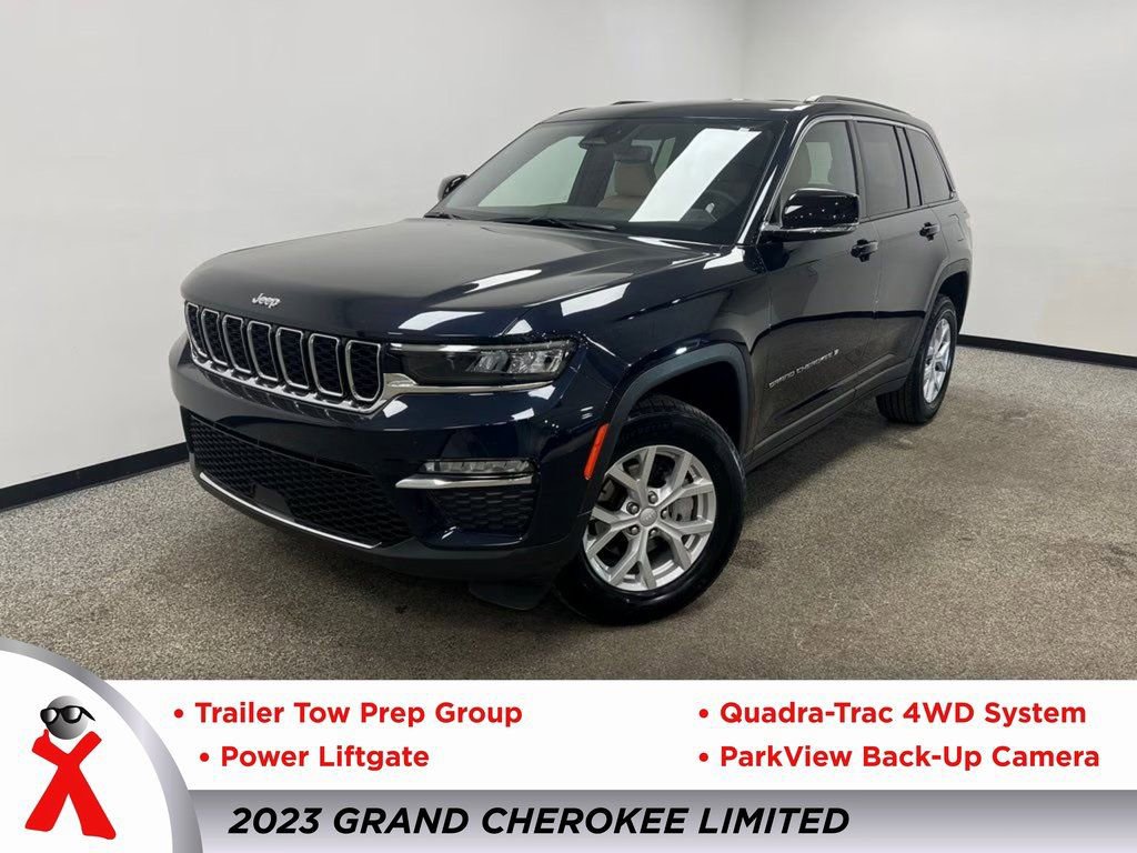 Used 2023 Jeep Grand Cherokee Limited w/ Trailer Tow Prep Group (B) image 1