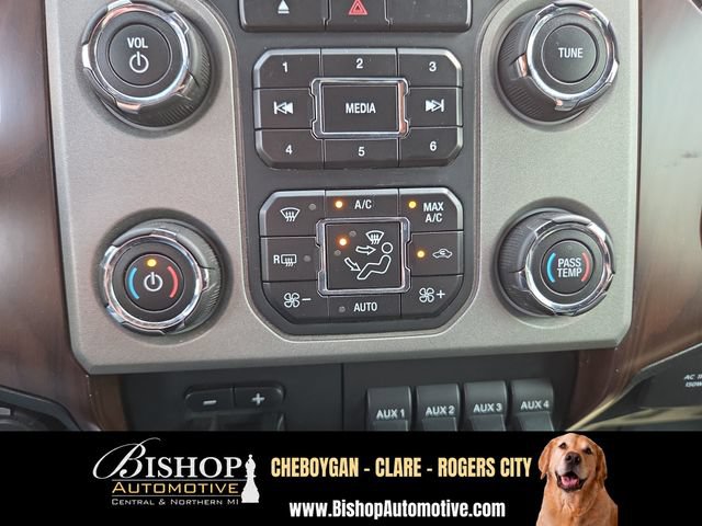 Used 2016 Ford F350 Lariat w/ Snow Plow Prep Package AWD/4WD image 16