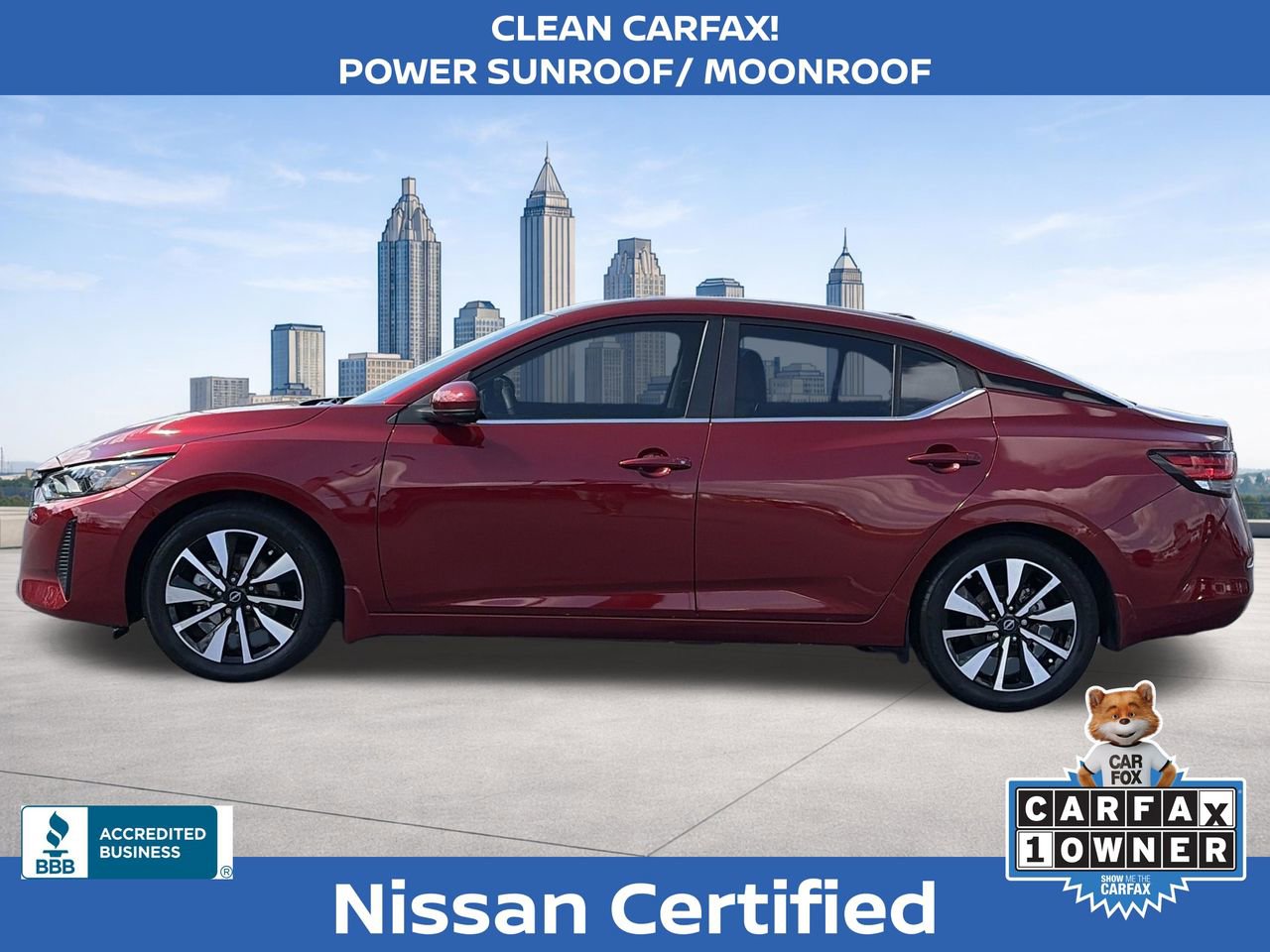 Certified 2025 Nissan Sentra SV w/ SV Premium Package image 2