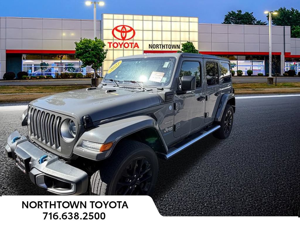 Used 2023 Jeep Wrangler Unlimited Sahara w/ Cold Weather Group AWD/4WD image 1