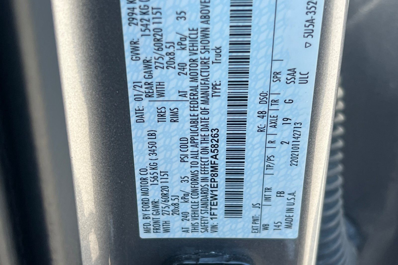 Used 2021 Ford F150 XLT w/ Equipment Group 302A High AWD/4WD image 25