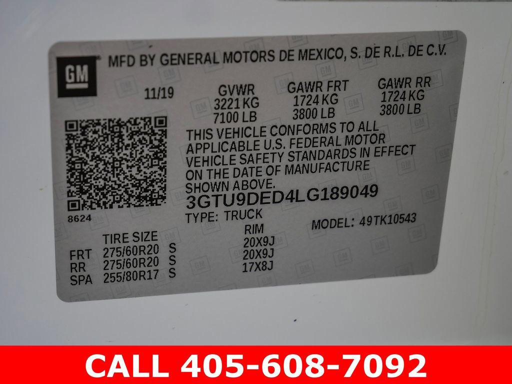 Used 2020 GMC Sierra 1500 SLT AWD/4WD image 33