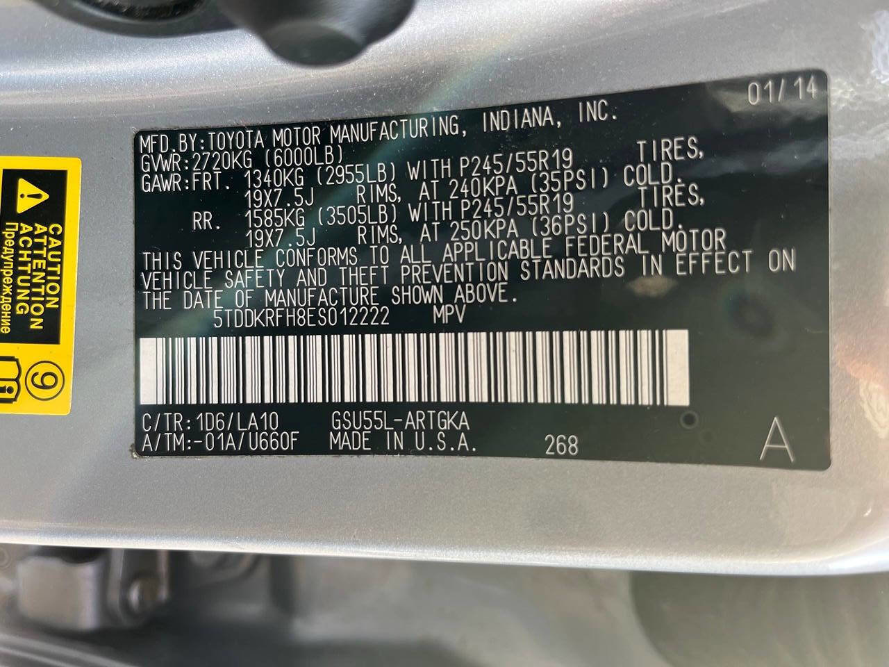 Used 2014 Toyota Highlander Limited AWD/4WD image 16