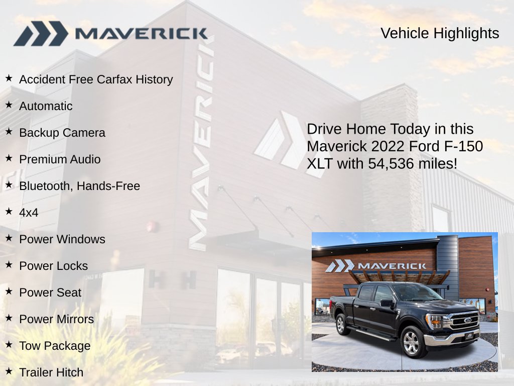 Used 2022 Ford F150 XLT w/ Equipment Group 302A High AWD/4WD image 5