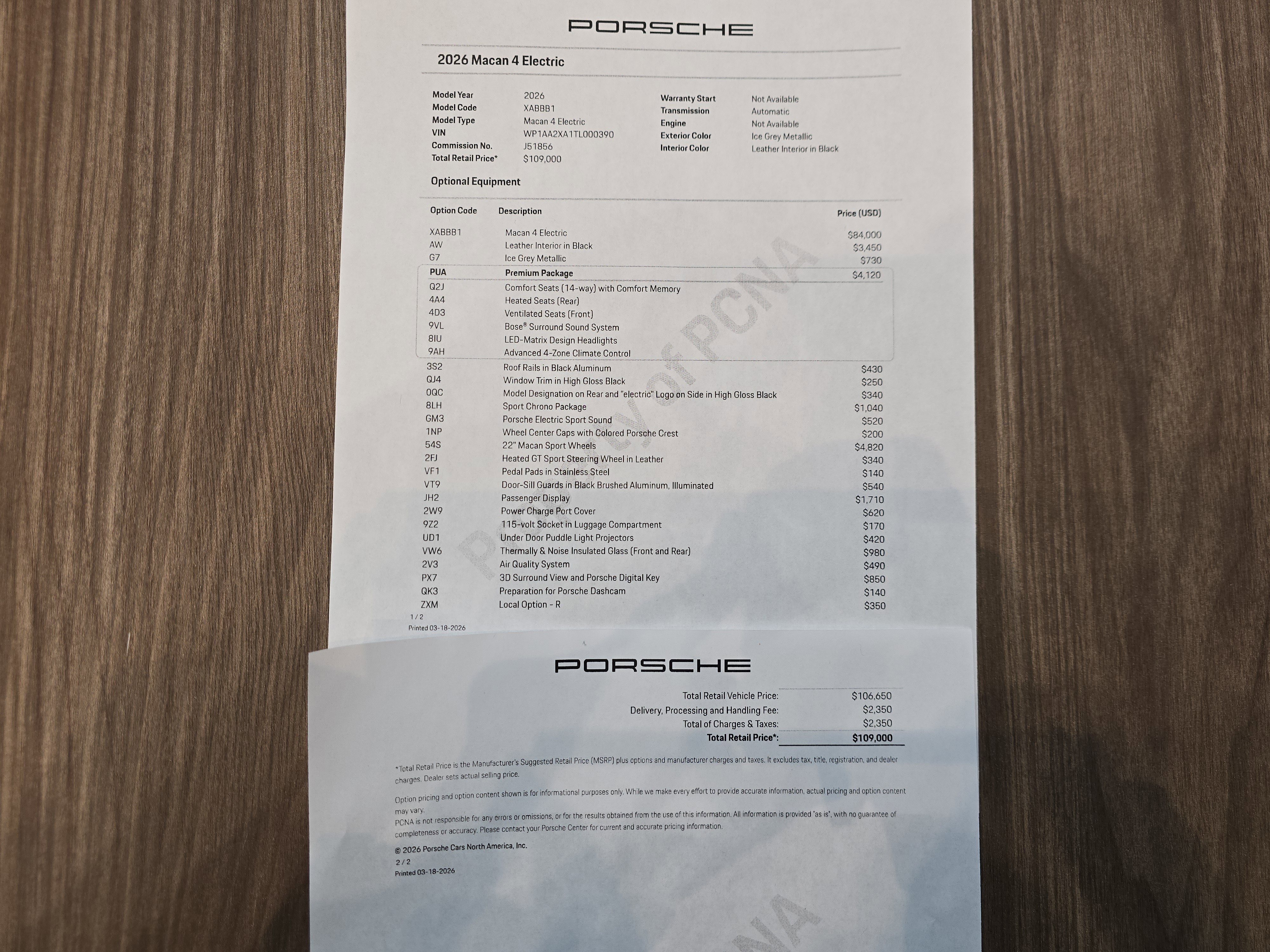 New 2026 Porsche Macan 4 Electric image 28