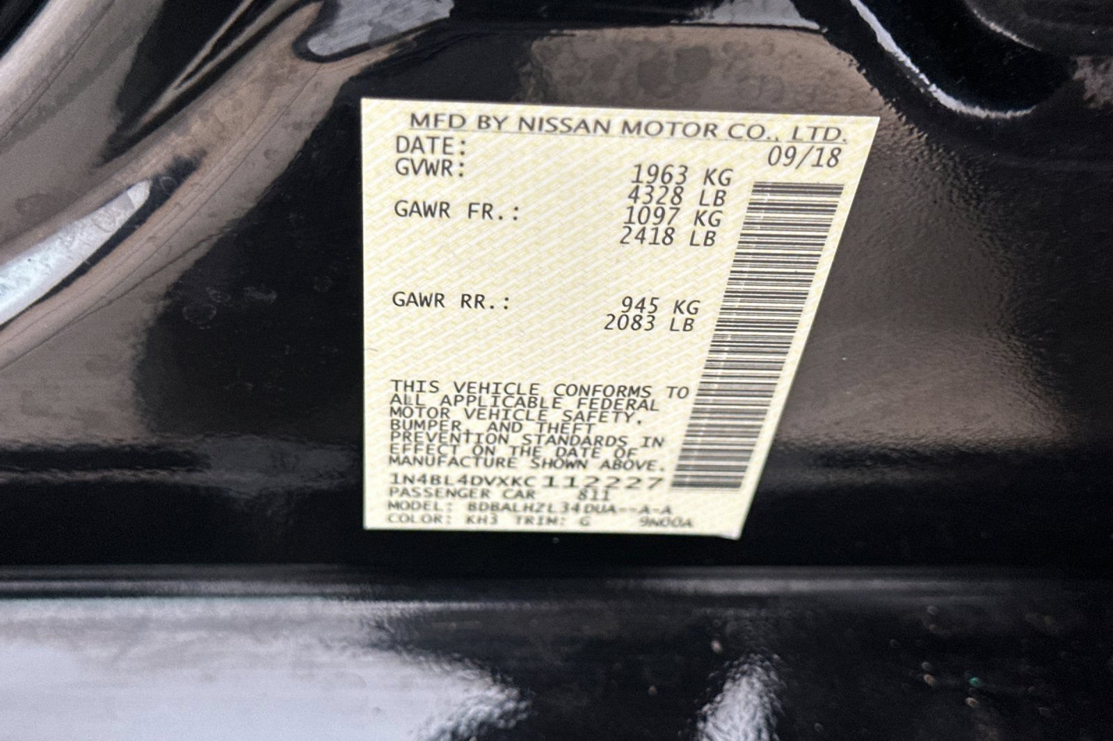 Used 2019 Nissan Altima 2.5 SV FWD image 28