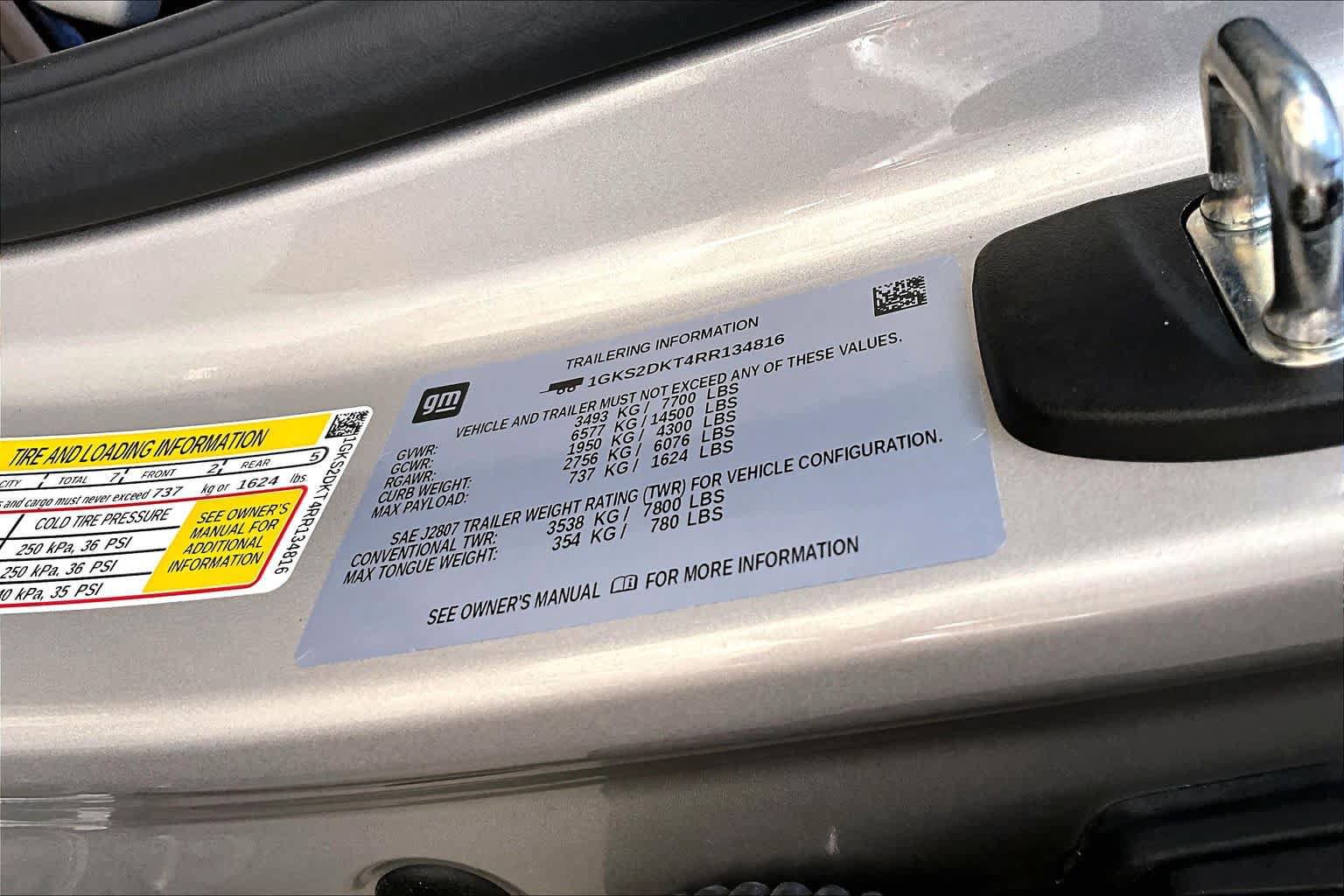 Used 2024 GMC Yukon Denali w/ Advanced Technology Package AWD/4WD image 61