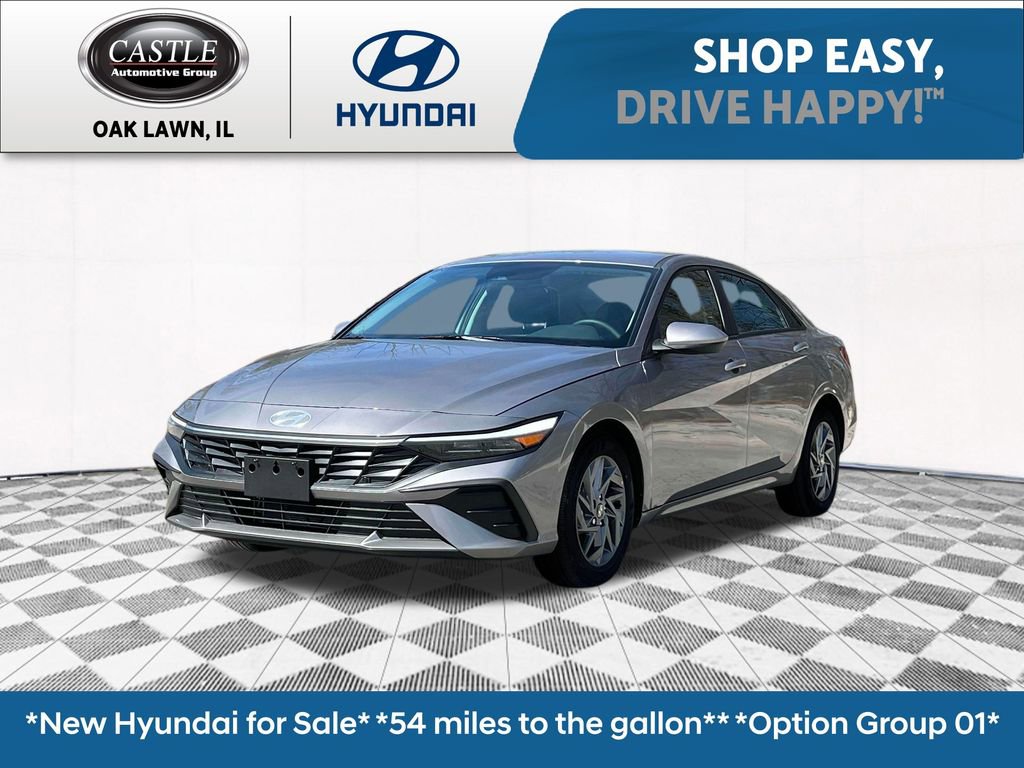 Used 2025 Hyundai Elantra Blue